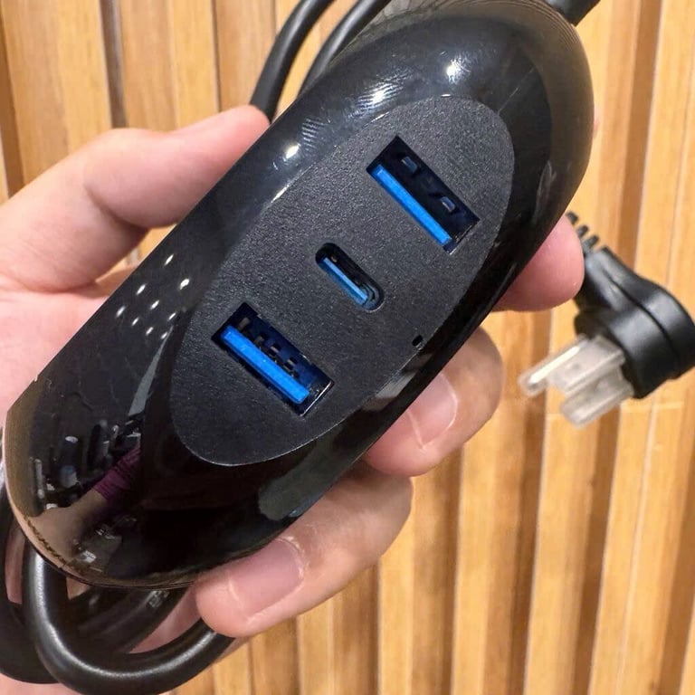 Ổ CẮM ĐIỆN ĐA NĂNG MEAUVAN US06 (hàng Amazon Mỹ )