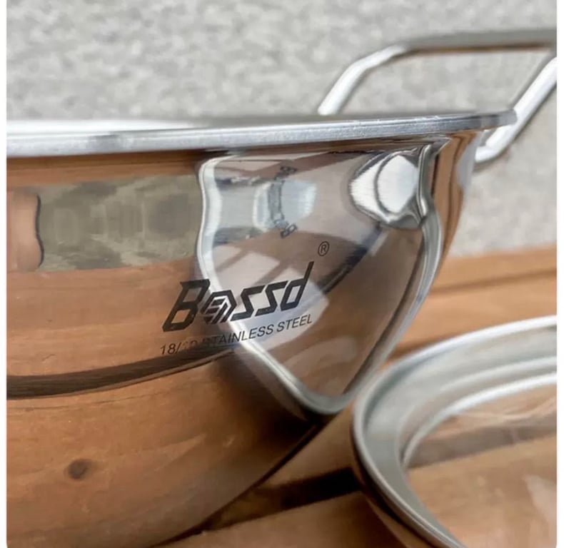 Nồi hải sản sâu lòng kèm nắp Bossd sz 20-24cm