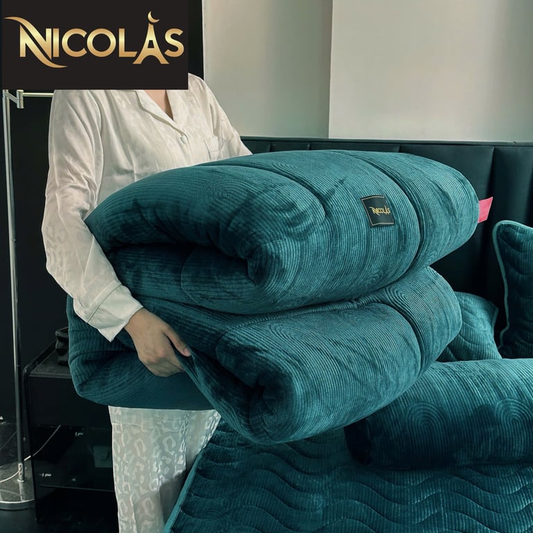 CHĂN LÔNG CỪU  PHÁP NICOLAS 2m*2m3