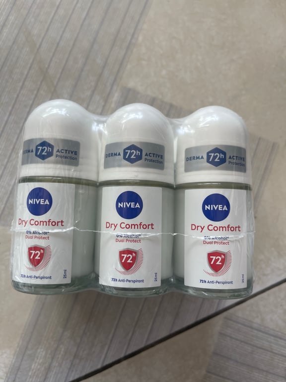 Lăn nivia khô thoáng nữ 72h 25ml