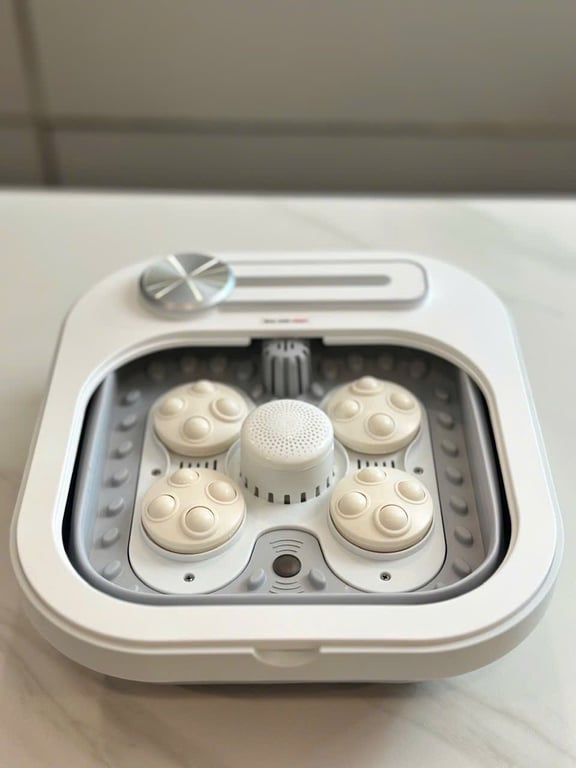 Bồn ngâm chân và massage chân tự động 2lock Korea