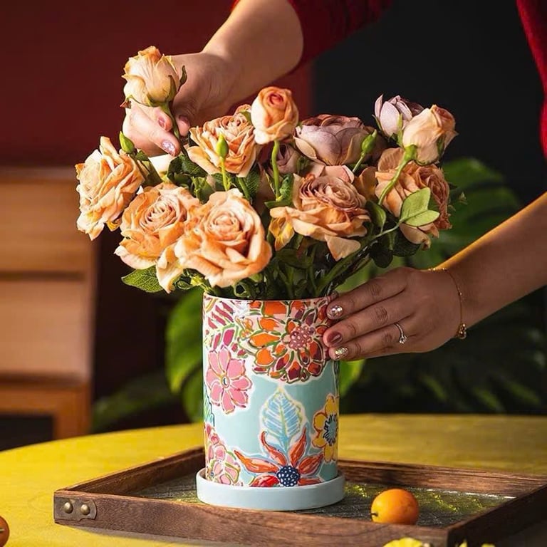 Lọ cắm đũa, cắm bút, cắm hoa, cắm cọ trang điểm….xinh xỉu