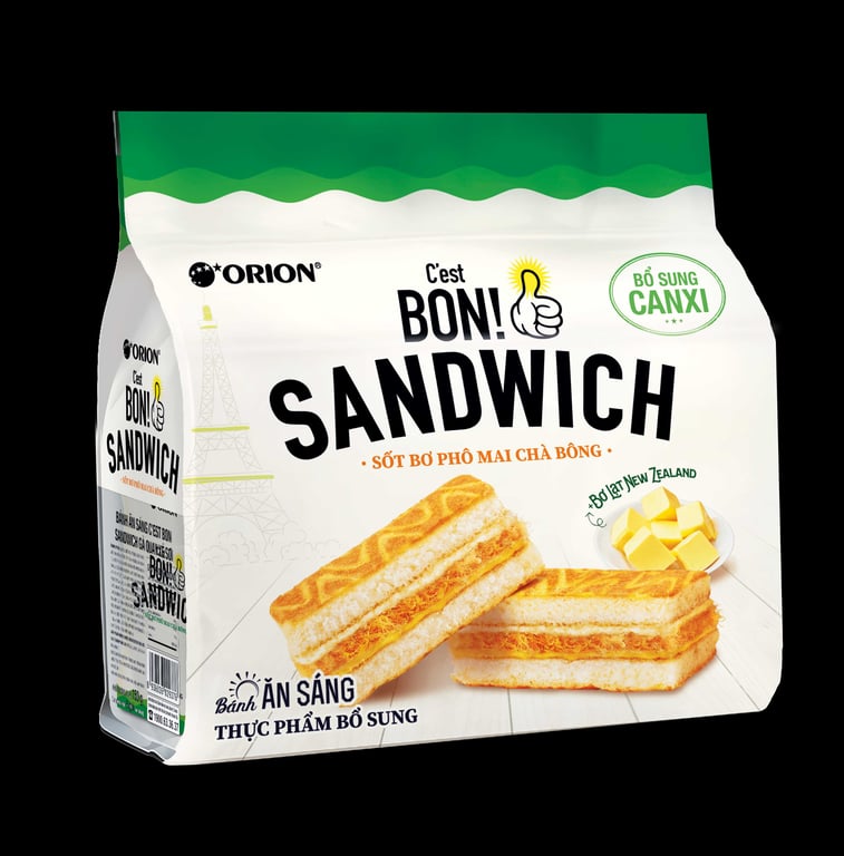 Bánh ăn sáng C'est Bon Sandwich - 6P