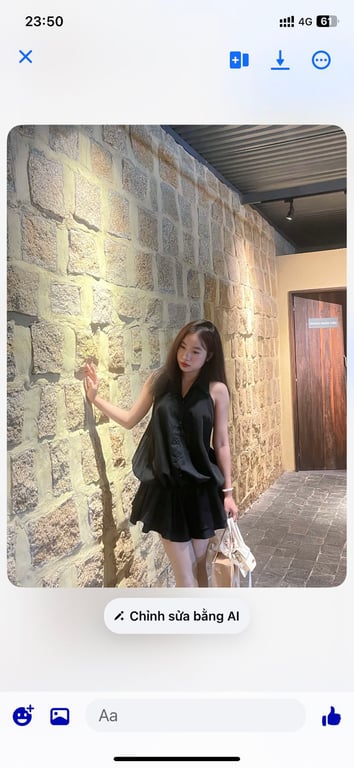 ( Thái Trần Hà Mi ) Set bộ áo sơ mi