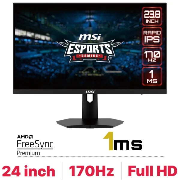 Màn hình MSI G244F E2 23.8inch /IPS/ 180Hz/ 1ms