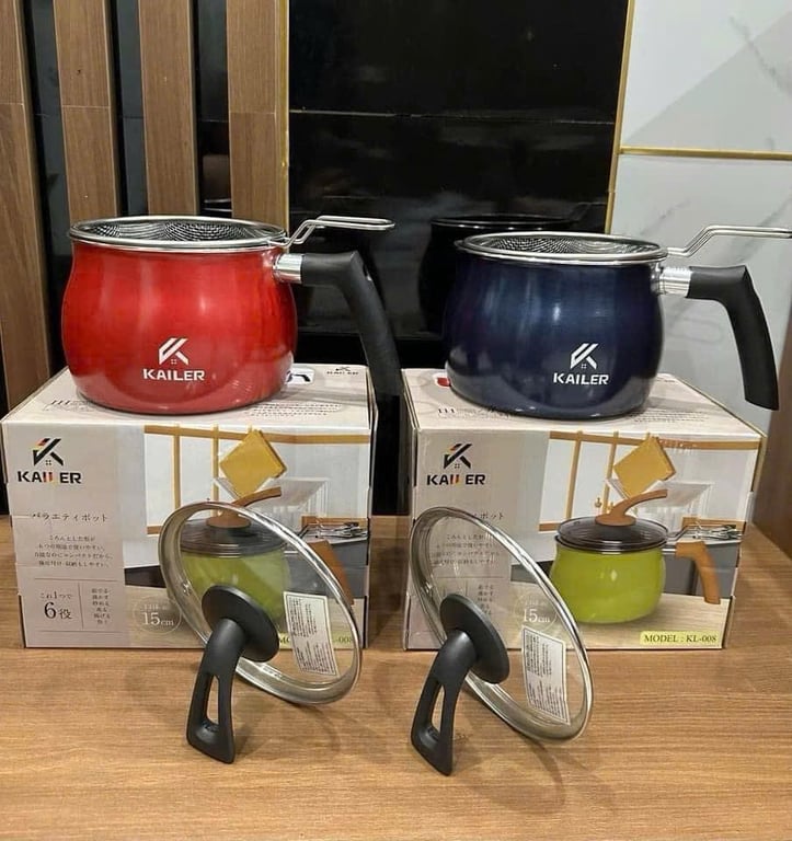 NỒI CHIÊN NGẬP DẦU 15cm KAILER -008