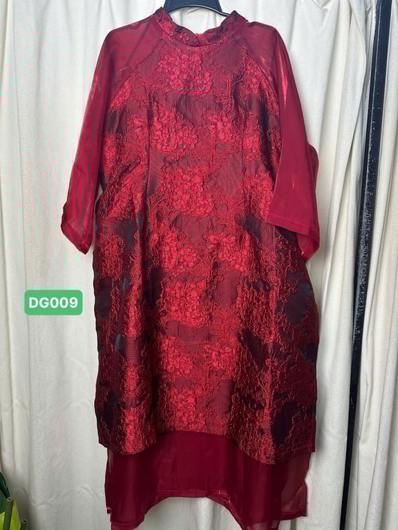 AD gấm vân đỏ bigsize