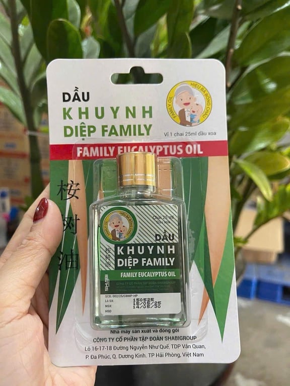 Dầu khuynh diệp family  c/26ml