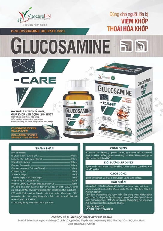 Glucosamin h/60v faco