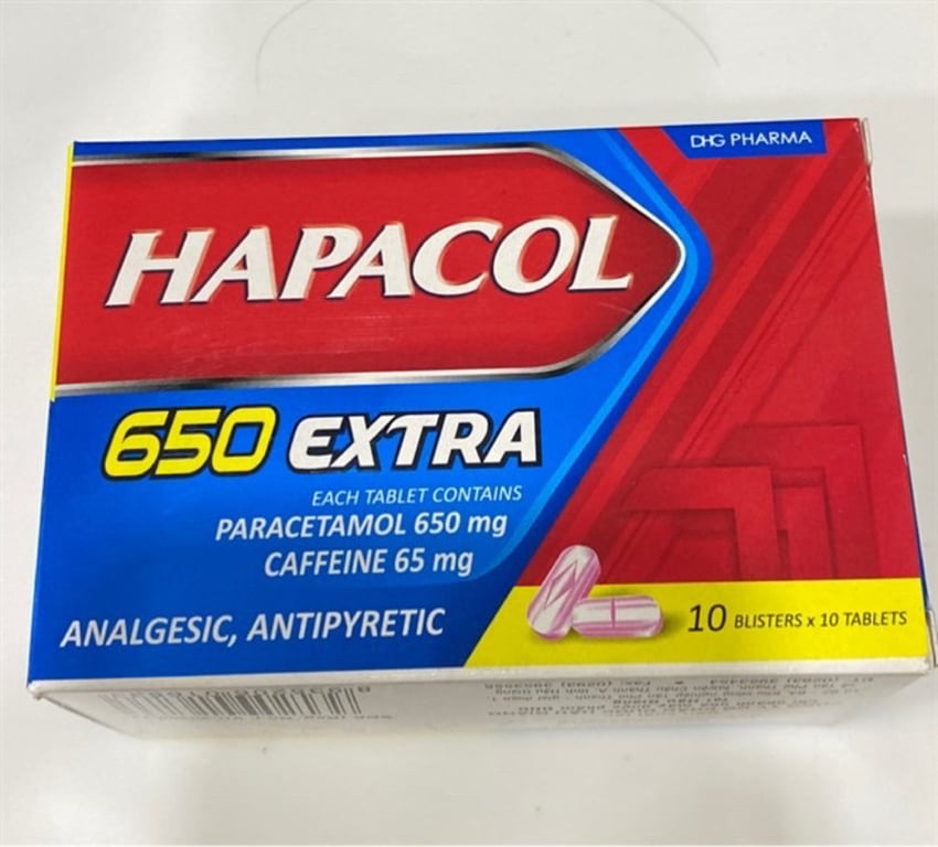 Hapacol 650 extra h/100v