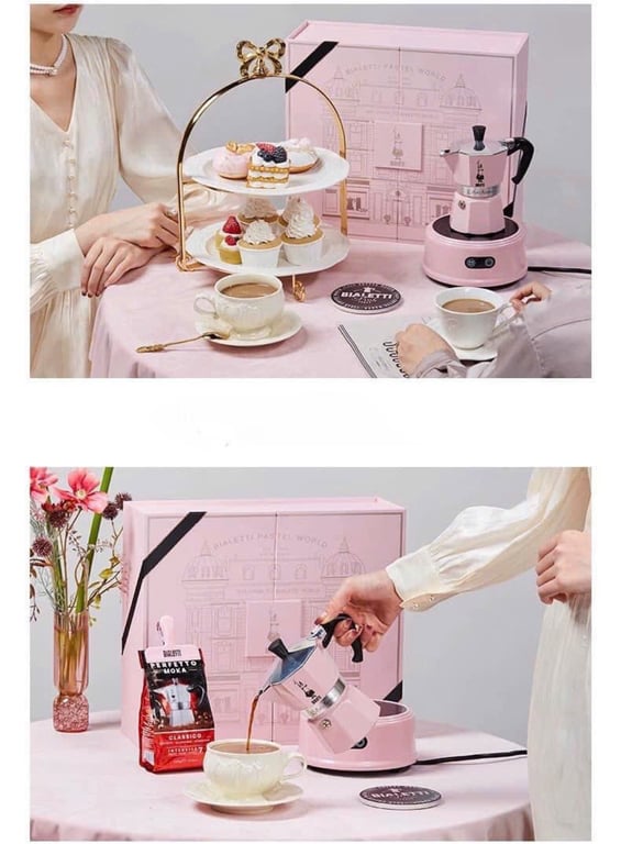 Set Bình Đun Moka Coffee Bialetti