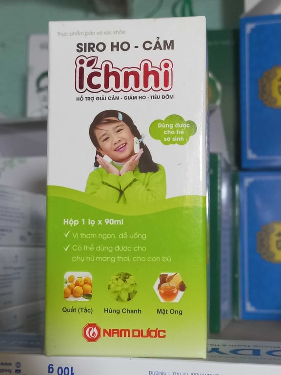 ích nhi NAM DƯỢC c/90ml sơ sinh