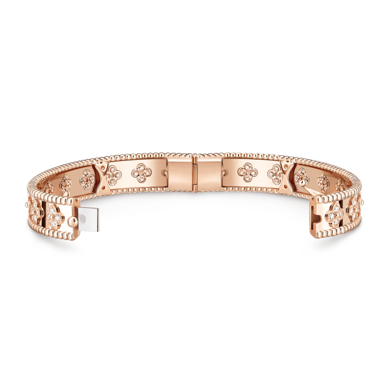 Perlée clovers bracelet, medium model (bản to)