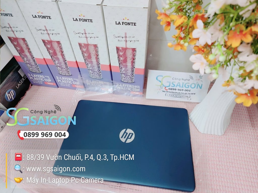 Laptop HP 15s-fq5228TU 8U240PA - (i3 1215U/ 8GB RAM/ 512GB SSD/ 15.6 FHD/ Win11/ Xanh)
