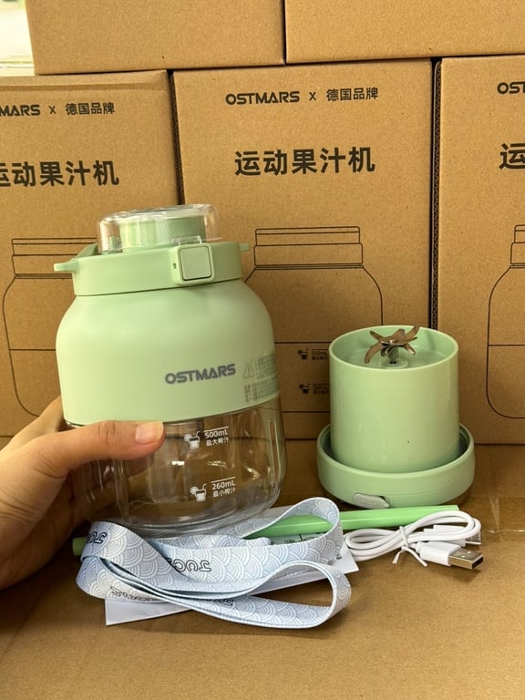 Máy xay sinh tố cầm tay Ostmart
