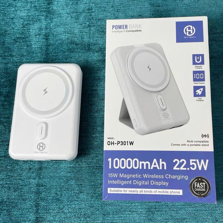 OH-TECH MagSafe 10.000mAh (Mã OH-P301W – 2025)