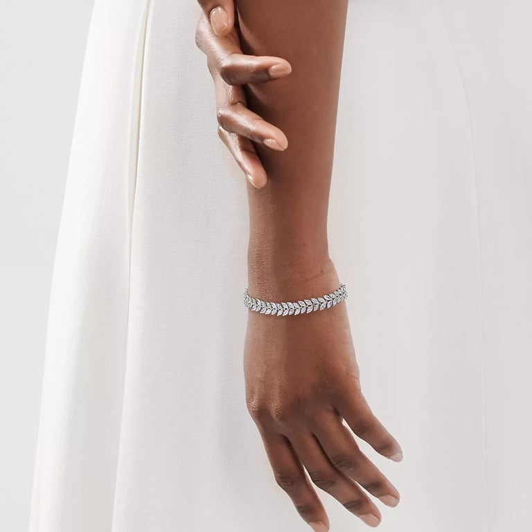 Tiffany Victoria Vine Tennis Bracelet