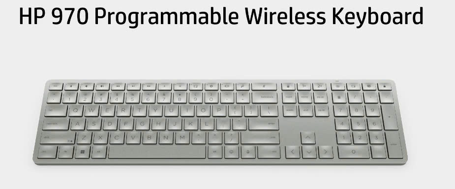 Bàn Phím Không Dây Bluetooth HP 970 (3Z729AA)