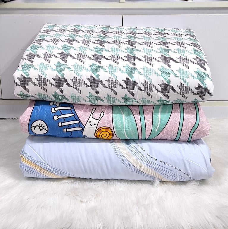 Chăn hè trần bông cotton họa tiết 2mx2m2 Dream Nishikwa