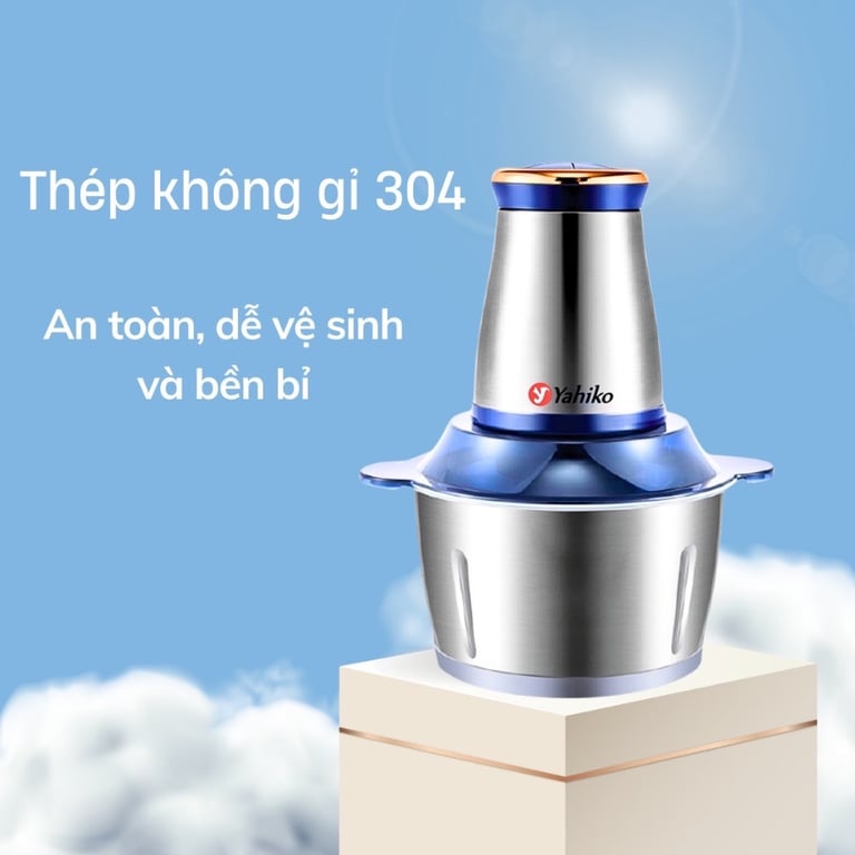 MÁY XAY ĐA NĂNG YAHIKO YK268-XT 4 LƯỠI DAO KÉP