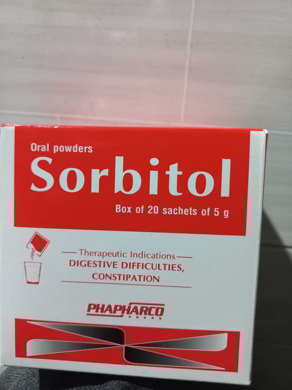 Sorbitol 5g bình thuận h/20 gói