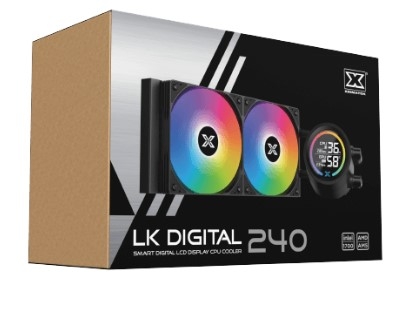 Tản nhiệt nước AIO Xigmatek LK 240 Digital (EN46094)