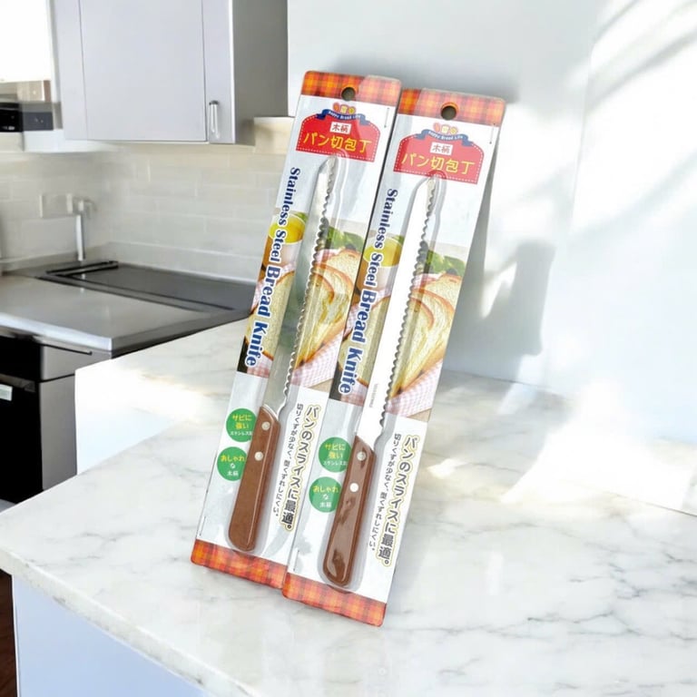 DAO CẮT BÁNH MÌ ECHO lưỡi răng cưa xịn xò của Nhật