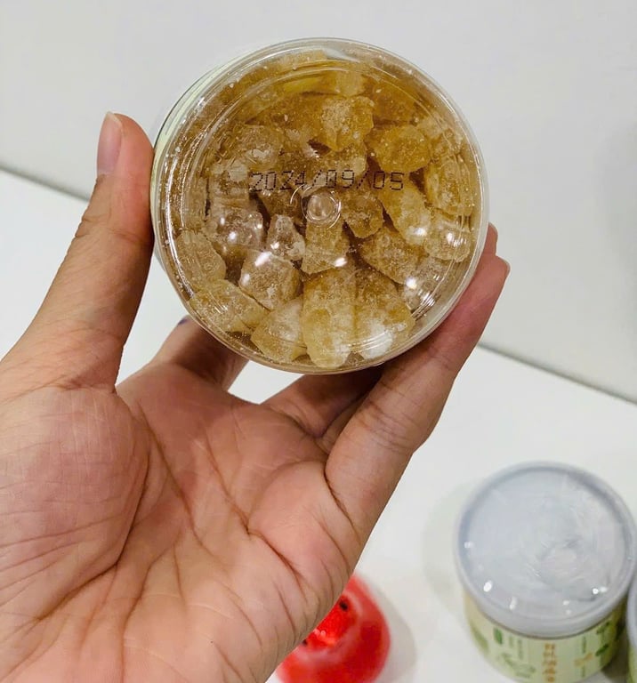 HỘP KẸO GỪNG HỮU CƠ LÀM THỦ CÔNG ĐẠT CHUẨN CHÂU ÂU