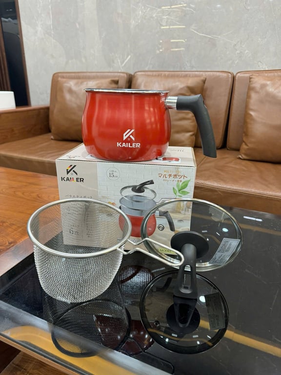 NỒI CHIÊN NGẬP DẦU 15cm KAILER -008