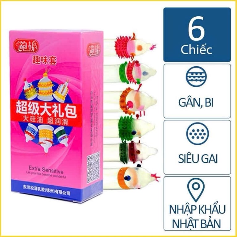 Bao Nhật  có gai h/6 cái