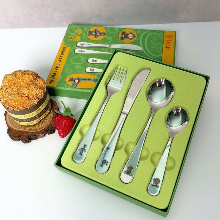 🍴SET THÌA NĨA 4 MÓN CHOCKMEN - CKM304