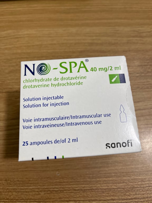 Nospa chích hộp 25 ống/2ml