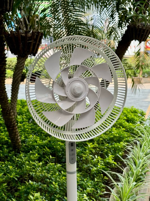 Quạt cây 7 cánh điều khiển từ xa Kaiyo Nhật 2025