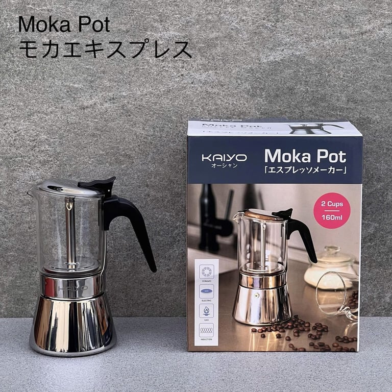 ẤM PHA CÀ PHÊ KAIYO (MOKA POT)