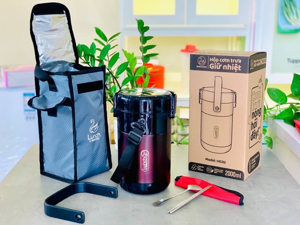 Hộp Cơm Giữ Nhiệt  2Good HC02 2000ml❤️
