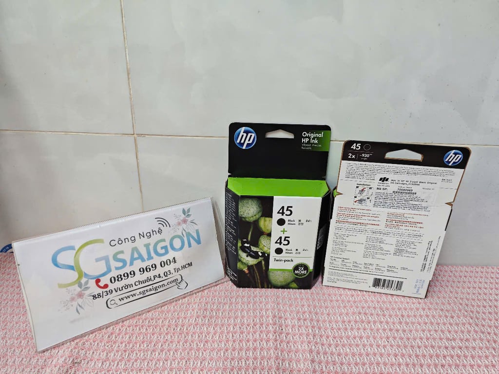 Mực In Sơ Đồ HP CC625A (HP 45A 2 Hộp Black) - Chính Hãng