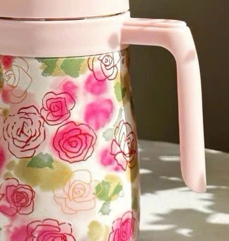 Bình giữ nhiệt hoa hồng 550ml