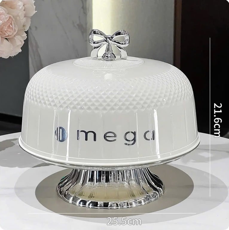 Khay đựng hoa quả trái cây đĩa đựng hoa quả bánh kẹo nhựa có đáy thoát nước cao cấp