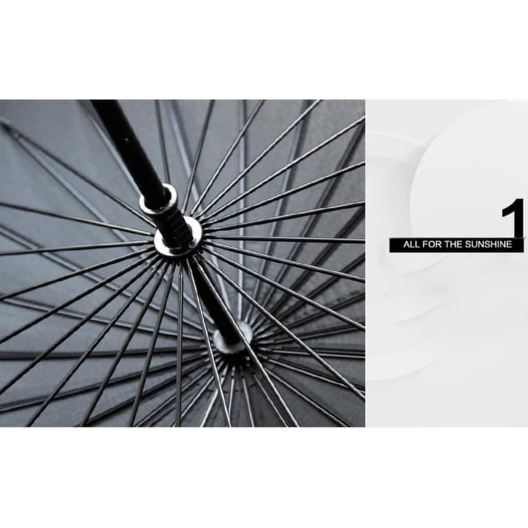 Ô cán dài phiên bản Hàn Quốc 24 nan chống lật rất chắc chắn