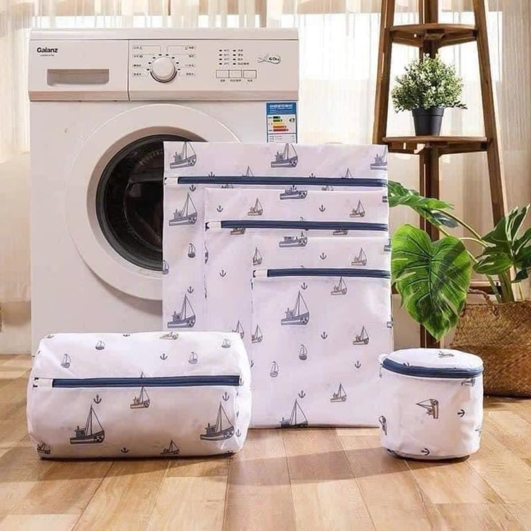 SET TÚI LƯỚI GIẶT ĐỒ 5 MÓN 3 LỚP CAO CẤP MẪU MỚI NHẤT
