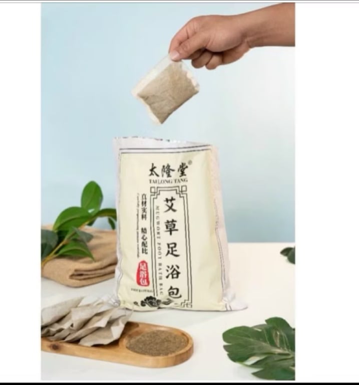 BỘT NGÂM CHÂN TÚI LỌC NGẢI CỨU !