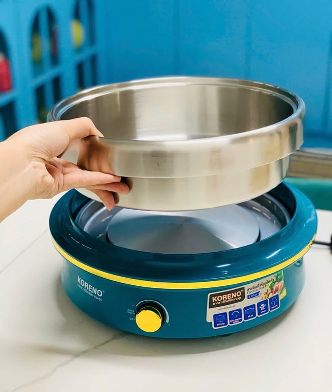 NỒI LẨU ĐIỆN ĐA NĂNG 𝗞𝗢𝗥𝗘𝗡𝗢 𝐊𝐍𝟖𝟓𝟕