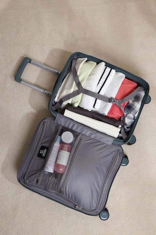 Vali cần kéo khóa số TSA Kaiyo 20 inch