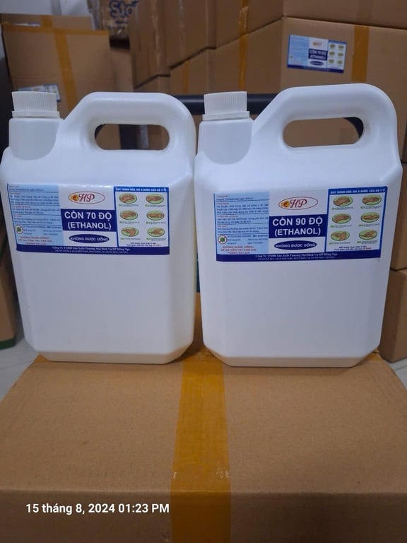 Cồn 90 canh 5 lít  hồ phát