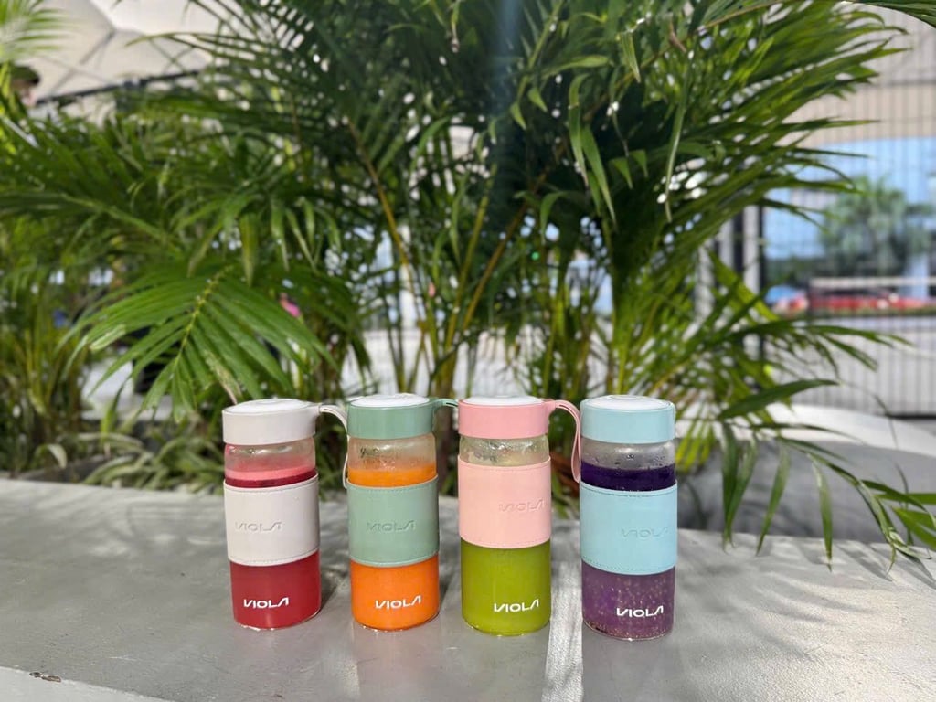 Set 4 Bình Thủy Tinh VIOLA 500ml