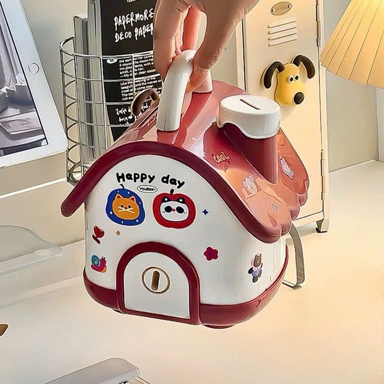 LỌ TIẾT KIỆM HÌNH NGÔI NHÀ CHO BÉ