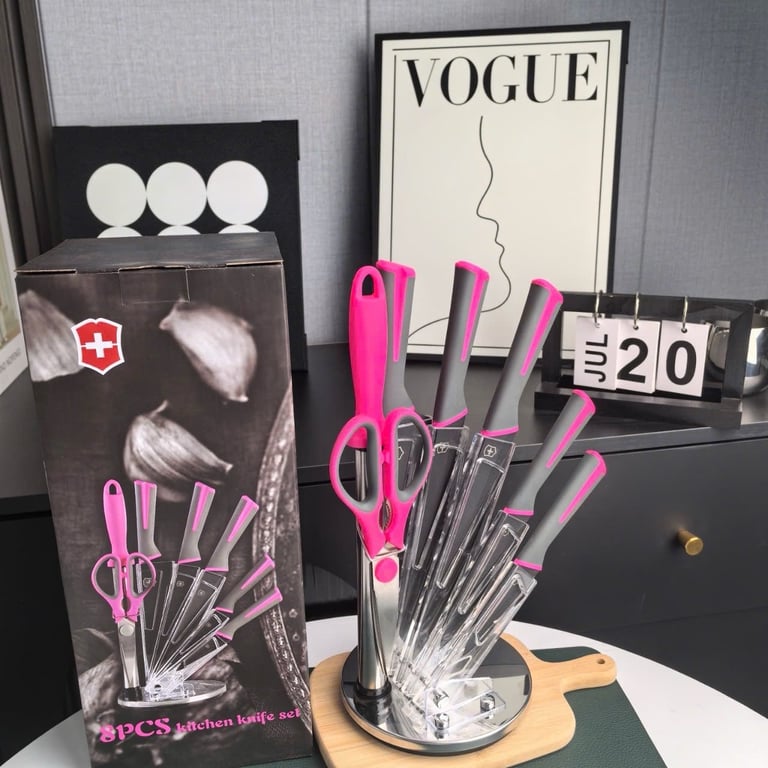 Bộ dao bếp 8 món xuất Âu - KC01