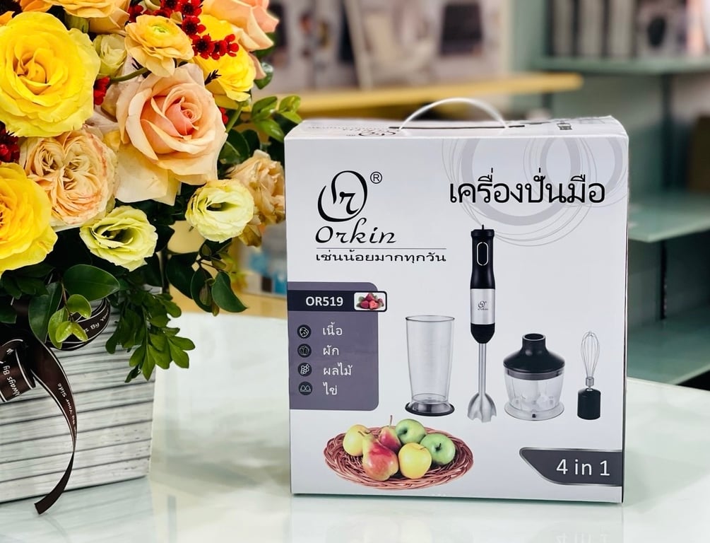 MÁY XAY SINH TỐ CẦM TAY ĐA NĂNG ORKIN OR519