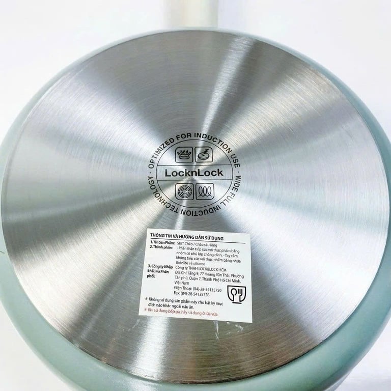 Chảo sâu lòng 22cm và nông lòng SUIT 24cm - 26cm LocknLock