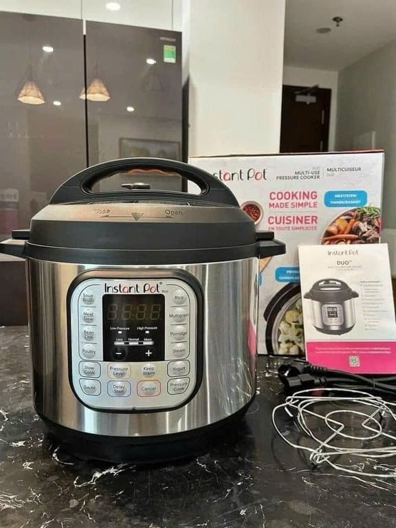 NỒI ÁP SUẤT ĐIỆN ĐA NĂNG INSTANT POT DUO 7 IN 1 DUNG TÍCH 5,7L bản Đức❤️